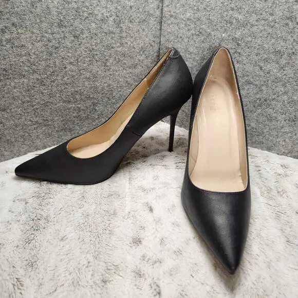 Pleaser USA Classique 20 Matte Black Vegan Leather Heels Pumps - 11 (Used) - Picture 6 of 8